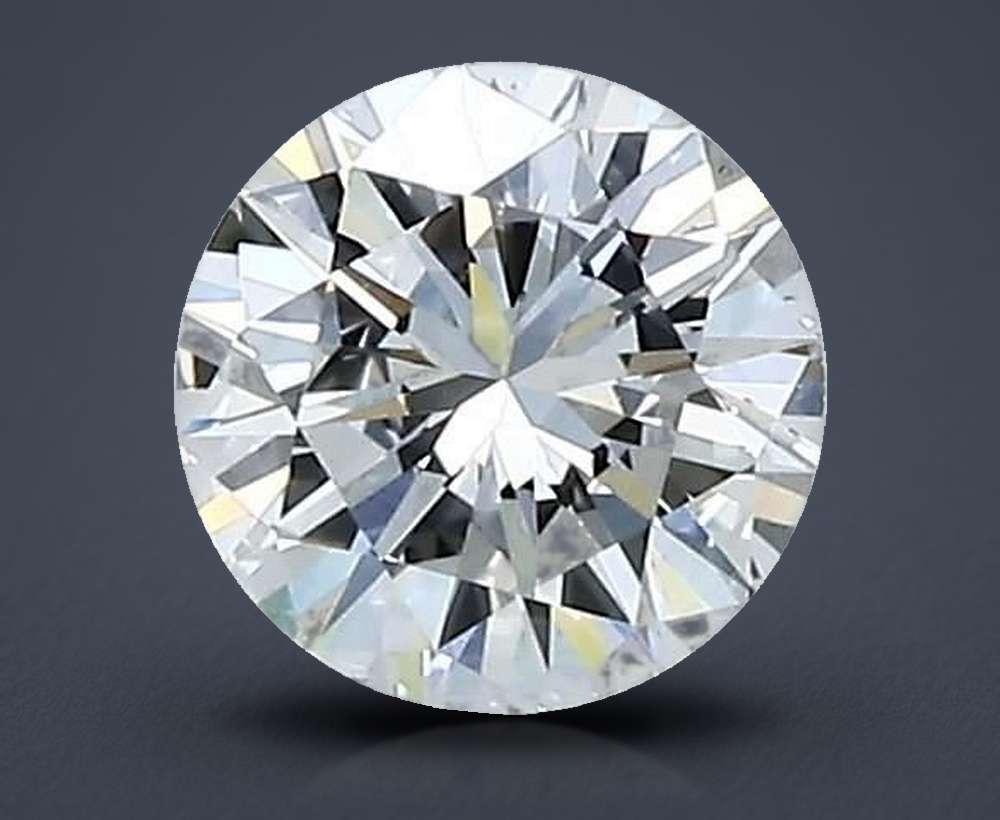 0.56 Carat Round Natural Diamond