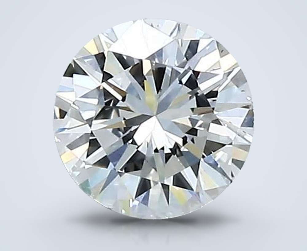 0.56 Carat Round Natural Diamond