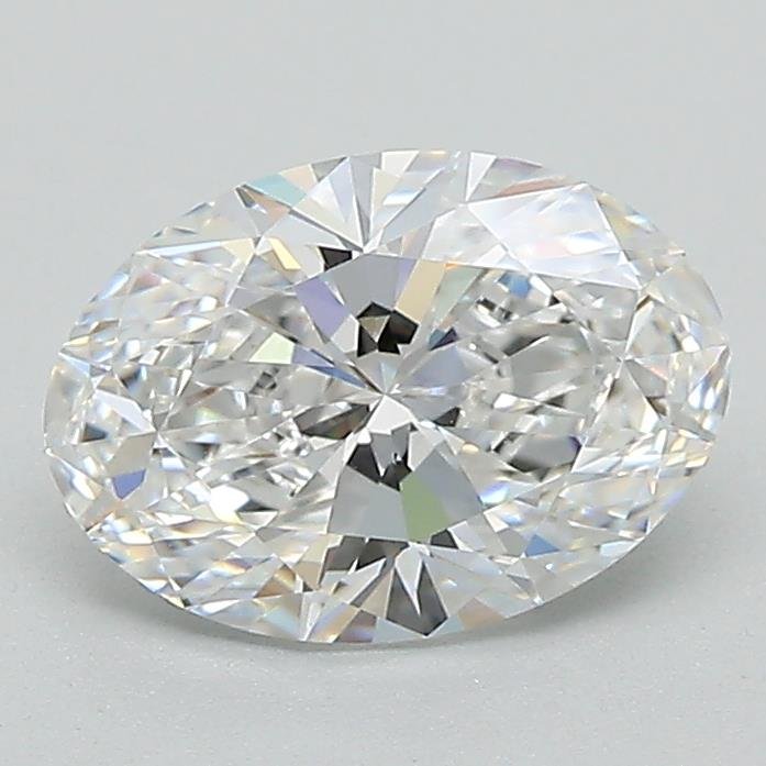 1.28ct D VVS2 Rare Carat Ideal Cut Oval Lab Grown Diamond