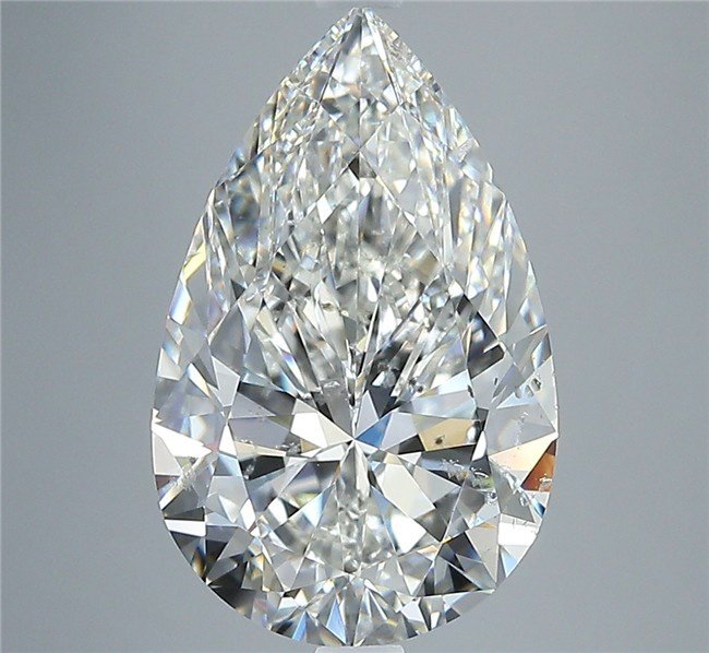 4.01 Carat Pear Natural Diamond