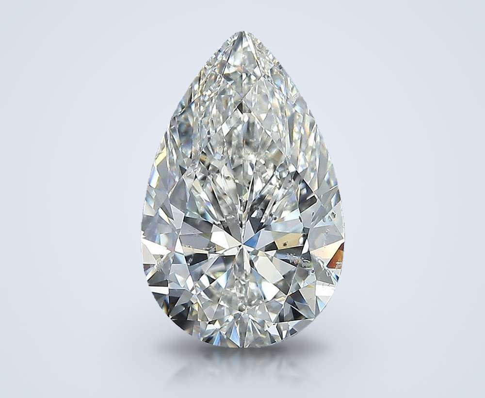 4.01 Carat Pear Natural Diamond