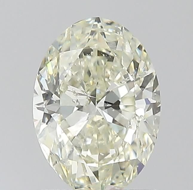 1.01ct K SI2 Rare Carat Ideal Cut Oval Diamond