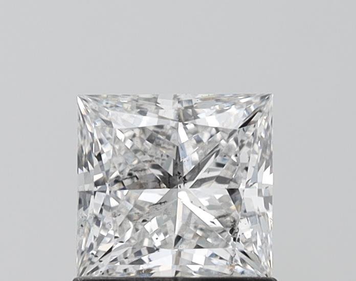 1.00ct E SI2 Rare Carat Ideal Cut Princess Lab Grown Diamond