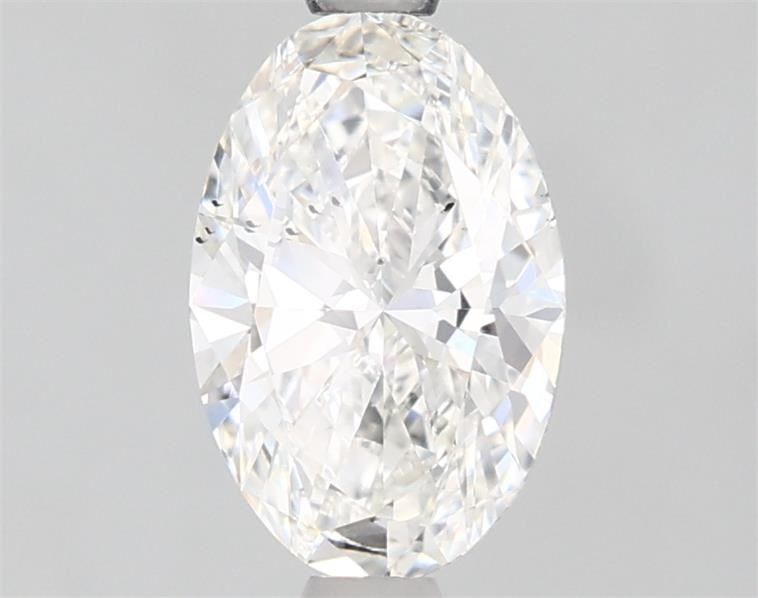 1.08ct F SI1 Rare Carat Ideal Cut Oval Lab Grown Diamond