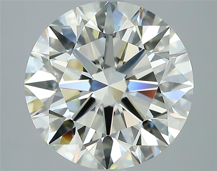 4.01ct K VVS1 Rare Carat Ideal Cut Round Diamond