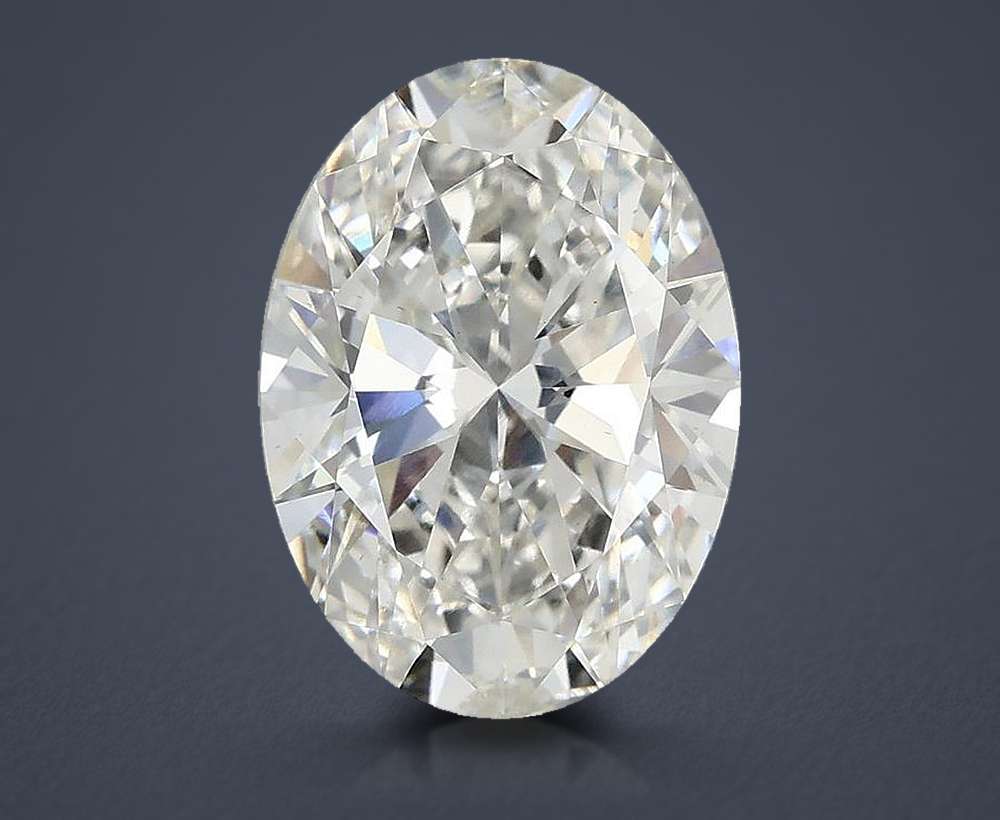 4.00 Carat Oval Lab Diamond