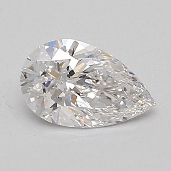 0.79ct E VS1 Rare Carat Ideal Cut Pear Lab Grown Diamond