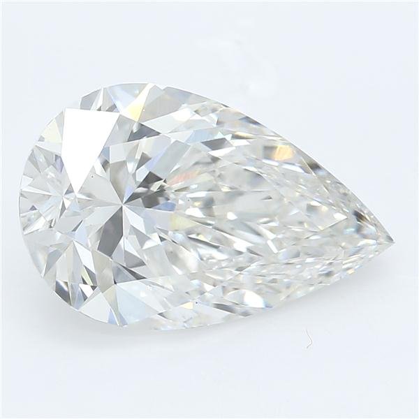 2.21ct G VS1 Rare Carat Ideal Cut Pear Lab Grown Diamond