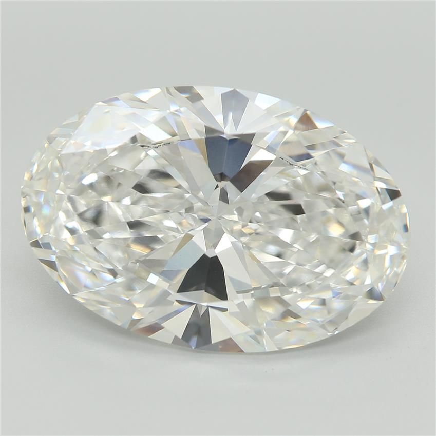 7.16ct E VS1 Very Good Cut Oval Lab Grown Diamond