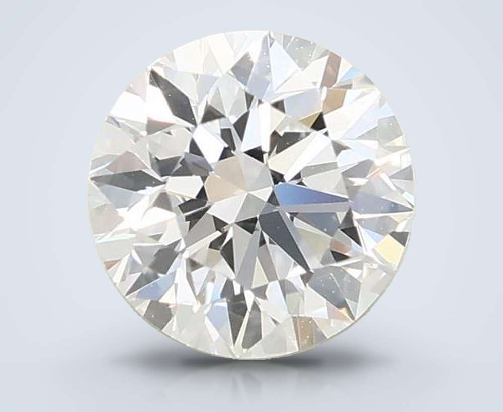 0.74 Carat Round Lab Diamond