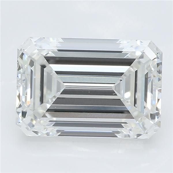 2.51ct G VS1 Excellent Cut Emerald Lab Grown Diamond