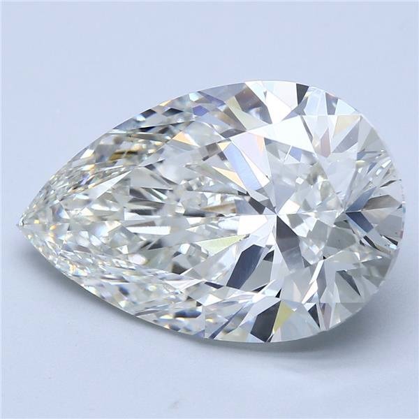 10.04ct H VS1 Rare Carat Ideal Cut Pear Lab Grown Diamond