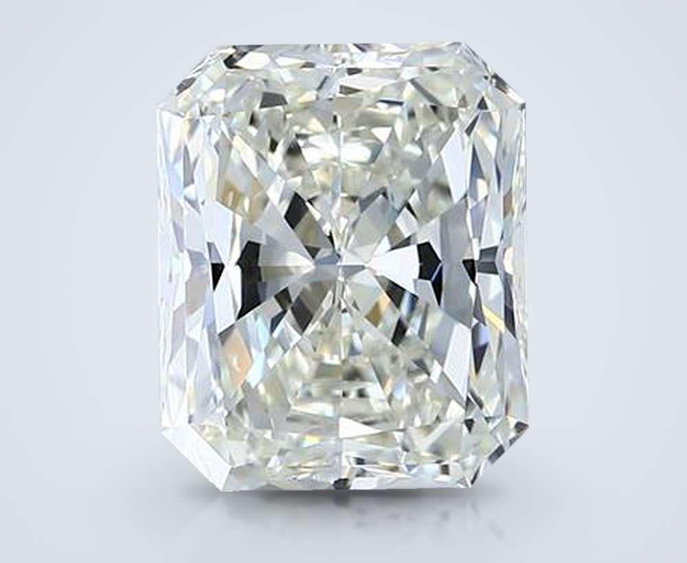 4.08 Carat Radiant Natural Diamond