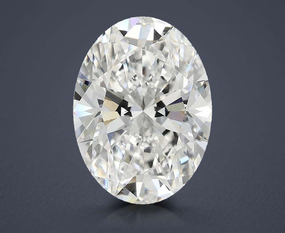 4.22 Carat Oval Lab Diamond