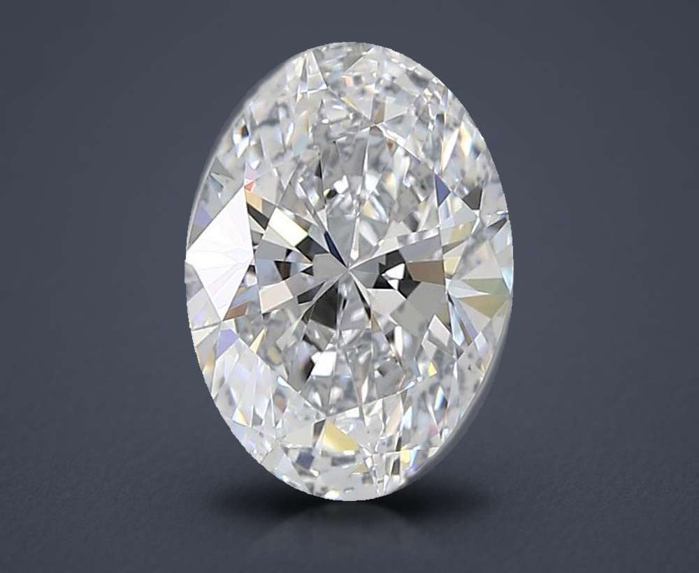 2.52 Carat Oval Lab Diamond