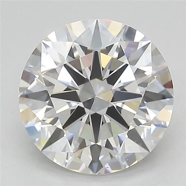 3.05ct D VS1 Rare Carat Ideal Cut Round Lab Grown Diamond