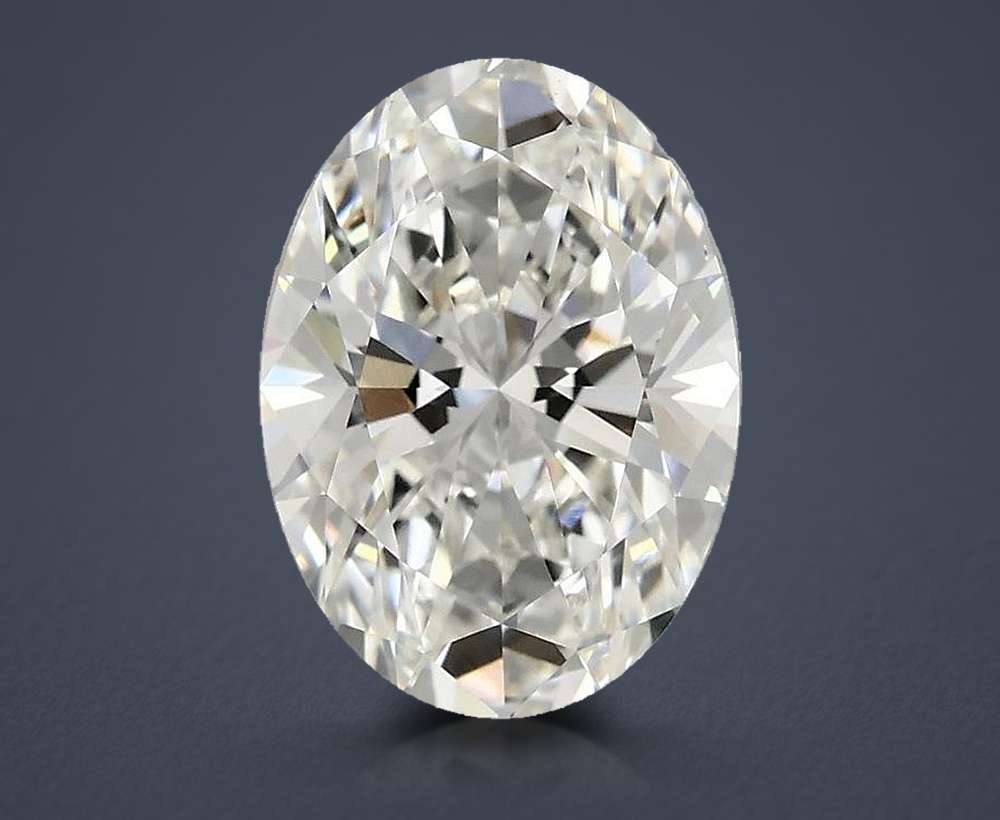 2.60 Carat Oval Lab Diamond