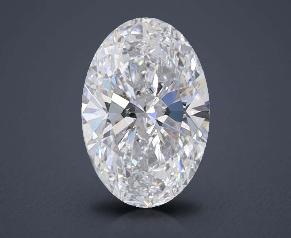 0.71 Carat Oval Lab Diamond