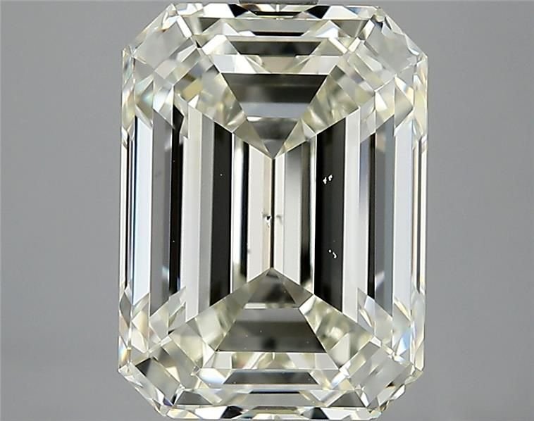 5.02ct K SI1 Very Good Cut Emerald Diamond