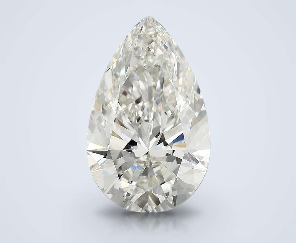5.64 Carat Pear Lab Diamond