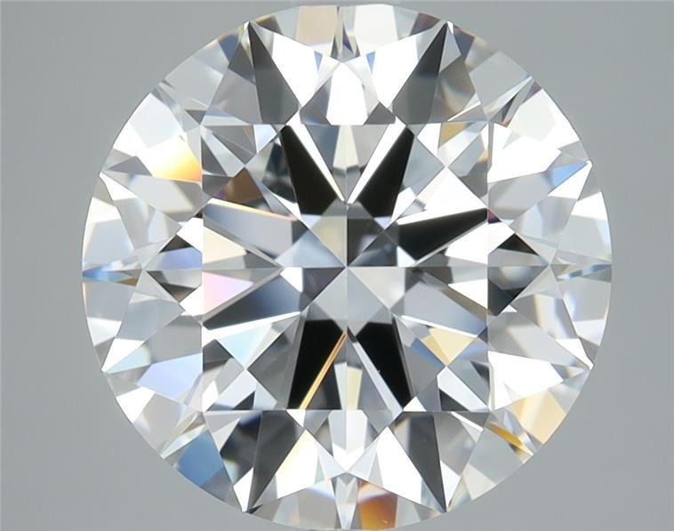 3.50ct F VVS2 Rare Carat Ideal Cut Round Diamond