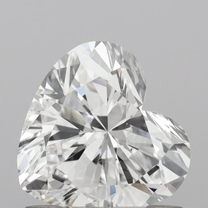 0.77ct E VS1 Rare Carat Ideal Cut Heart Lab Grown Diamond