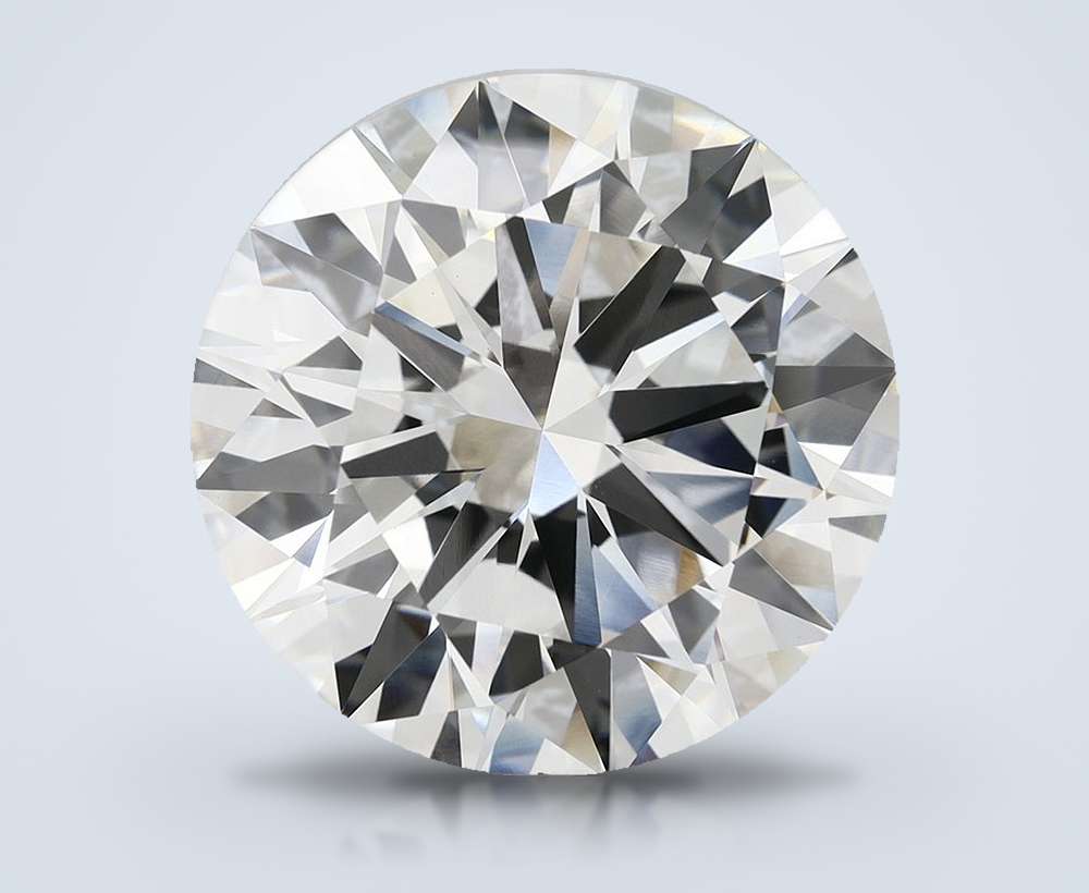 21.53 Carat Round Lab Diamond