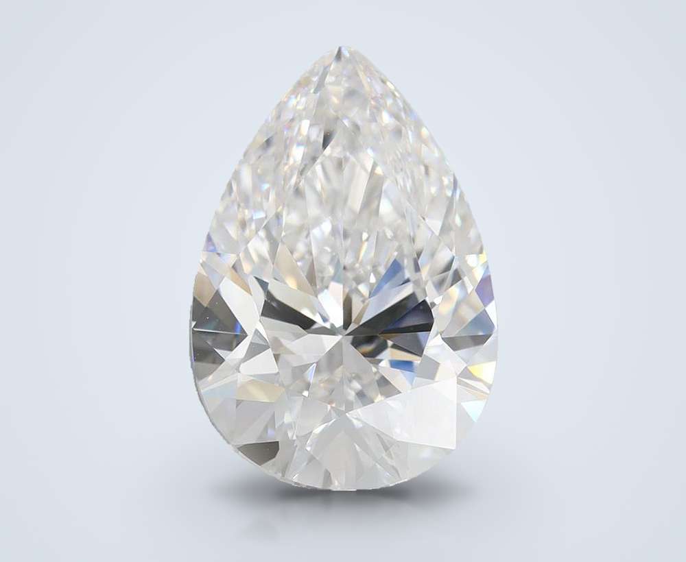 4.42 Carat Pear Lab Diamond