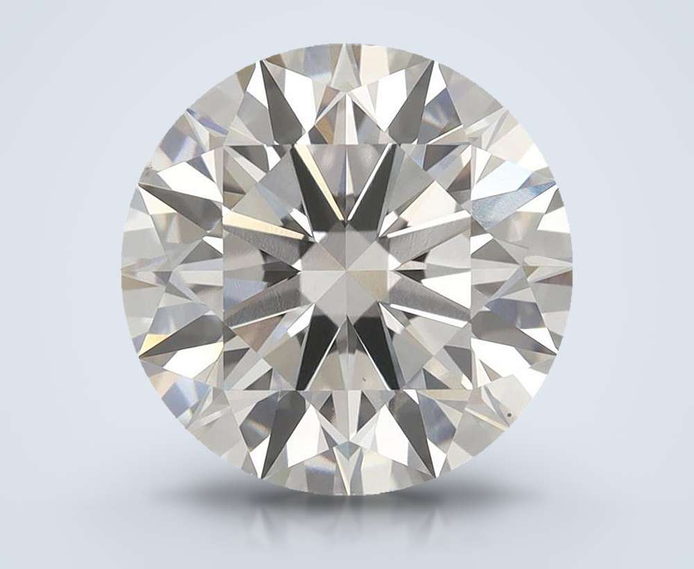 4.51 Carat Round Lab Diamond