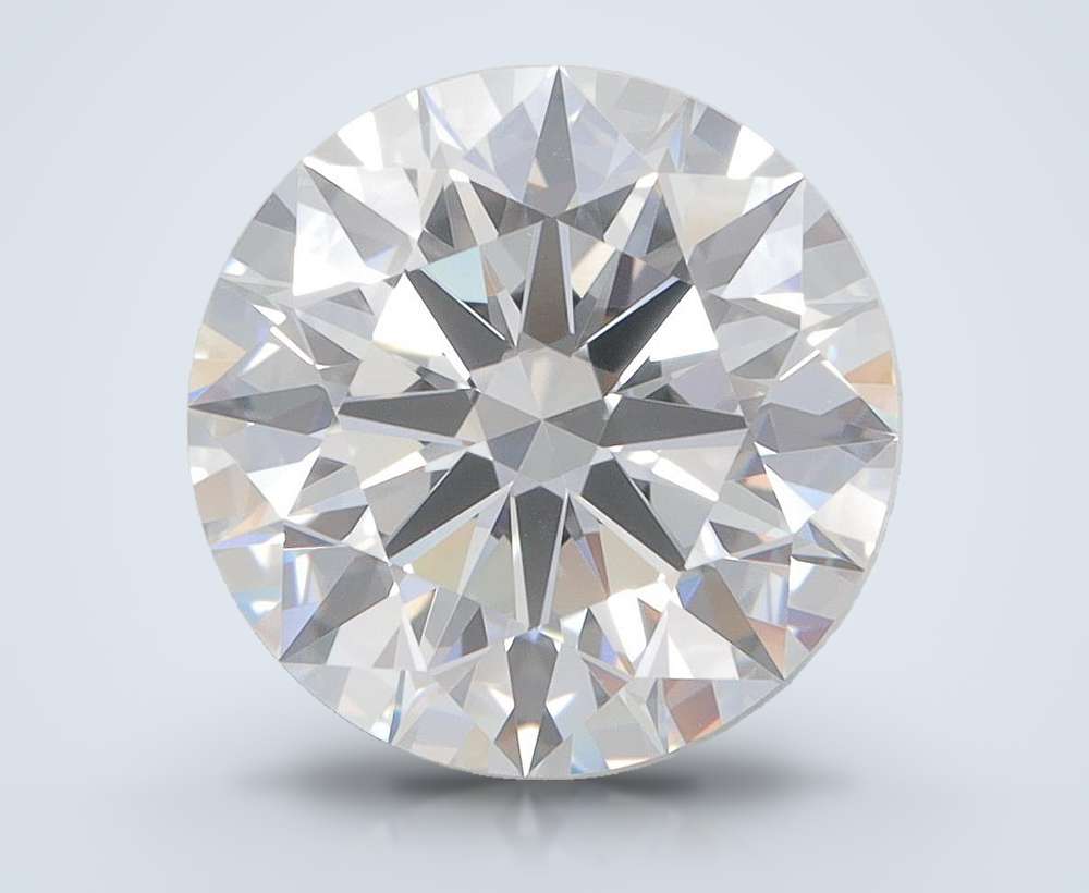 4.06 Carat Round Lab Diamond