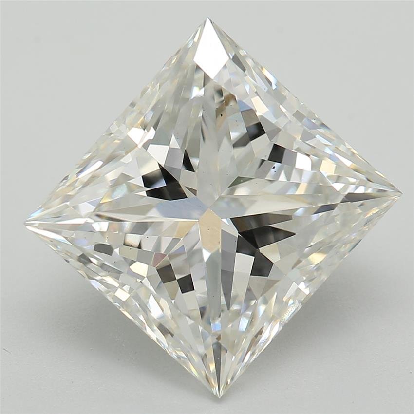 3.51ct H VS2 Rare Carat Ideal Cut Princess Lab Grown Diamond