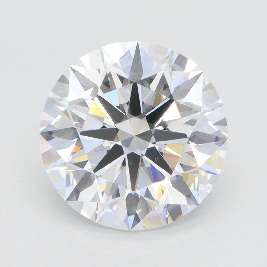 4.27ct D VS1 Rare Carat Ideal Cut Round Lab Grown Diamond