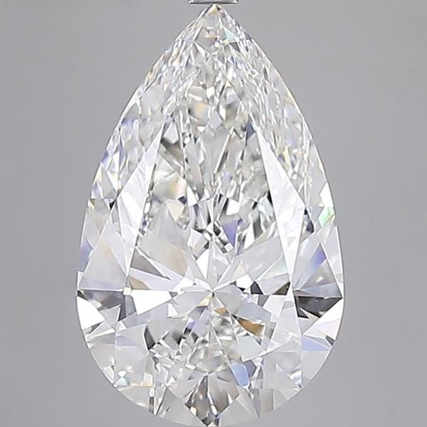11.05ct F VVS2 Rare Carat Ideal Cut Pear Lab Grown Diamond