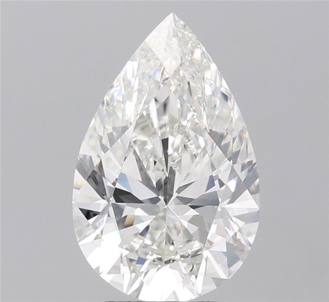 3.65 Carat Pear Lab Diamond