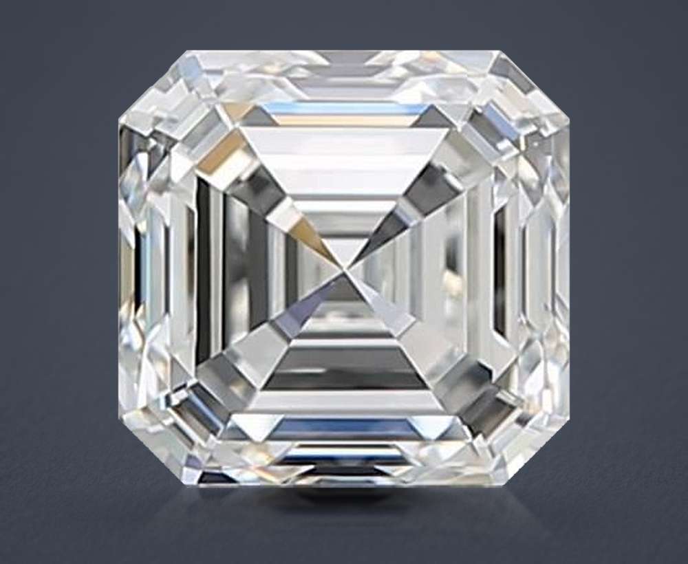 0.90 Carat Asscher Natural Diamond