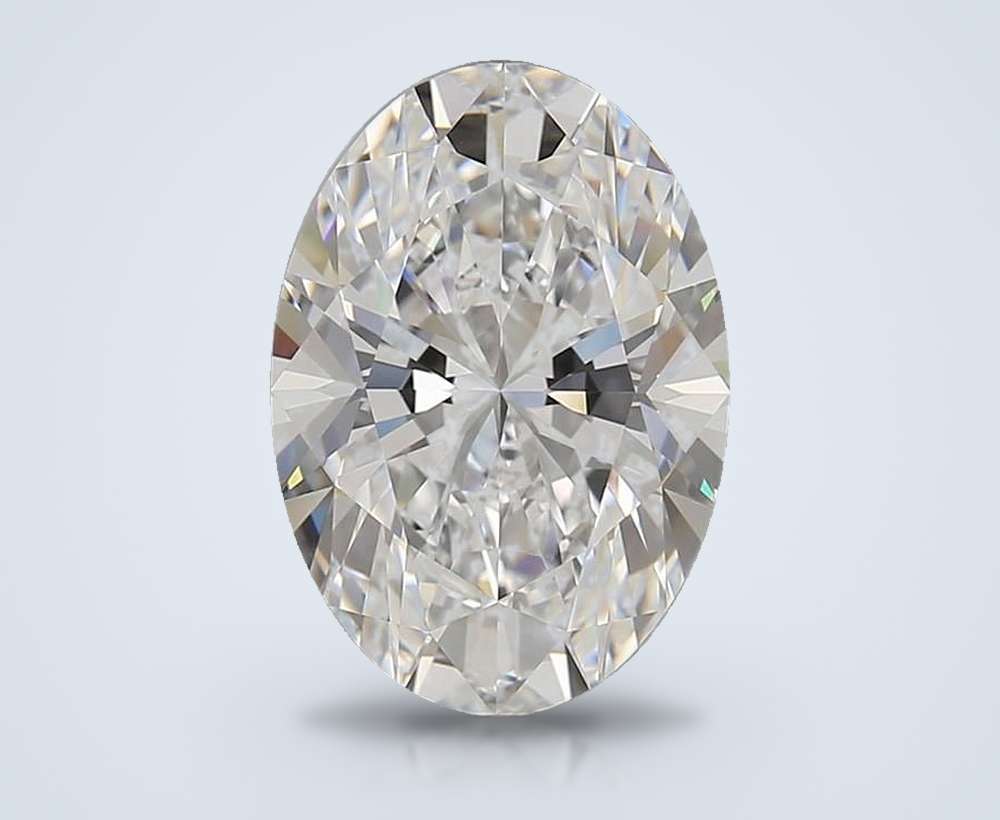 4.00 Carat Oval Lab Diamond