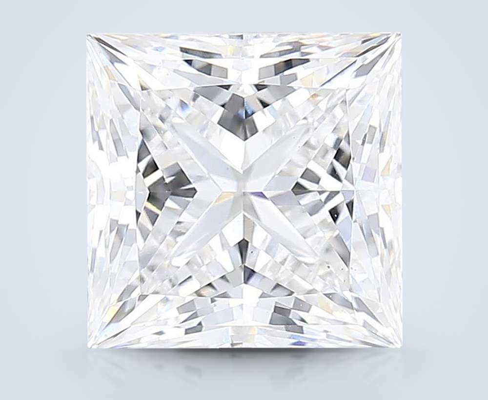 3.91 Carat Princess Lab Diamond