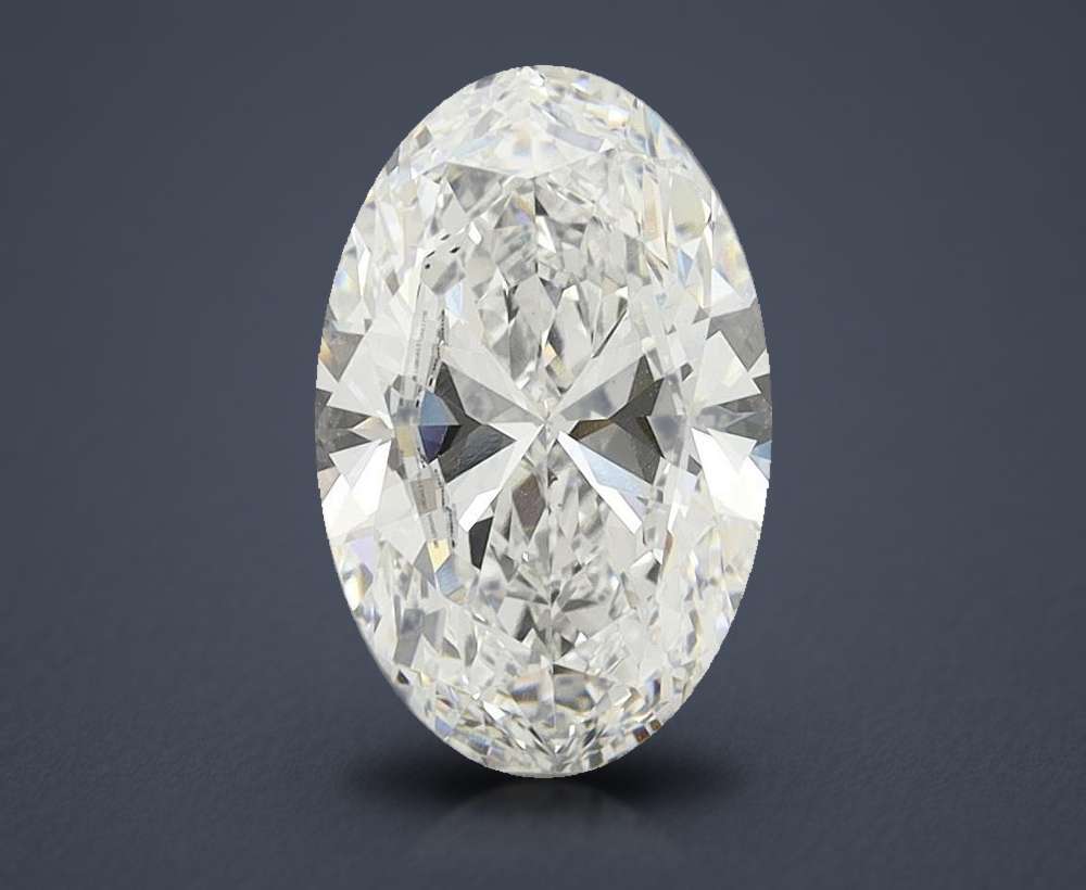 6.33 Carat Oval Lab Diamond