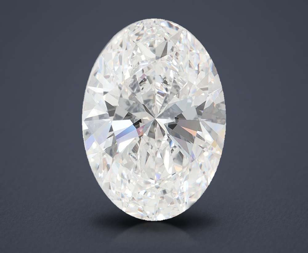 4.52 Carat Oval Lab Diamond
