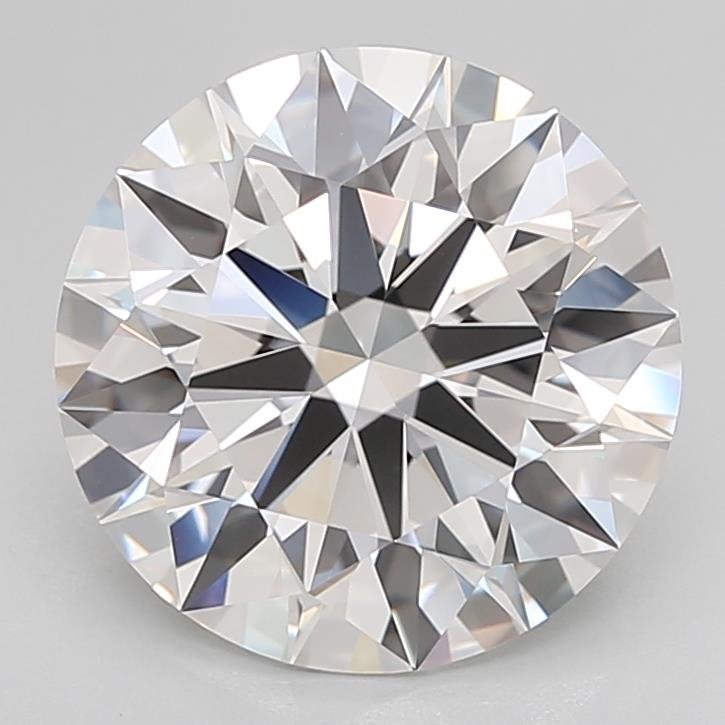 5.18ct F IF Rare Carat Ideal Cut Round Lab Grown Diamond