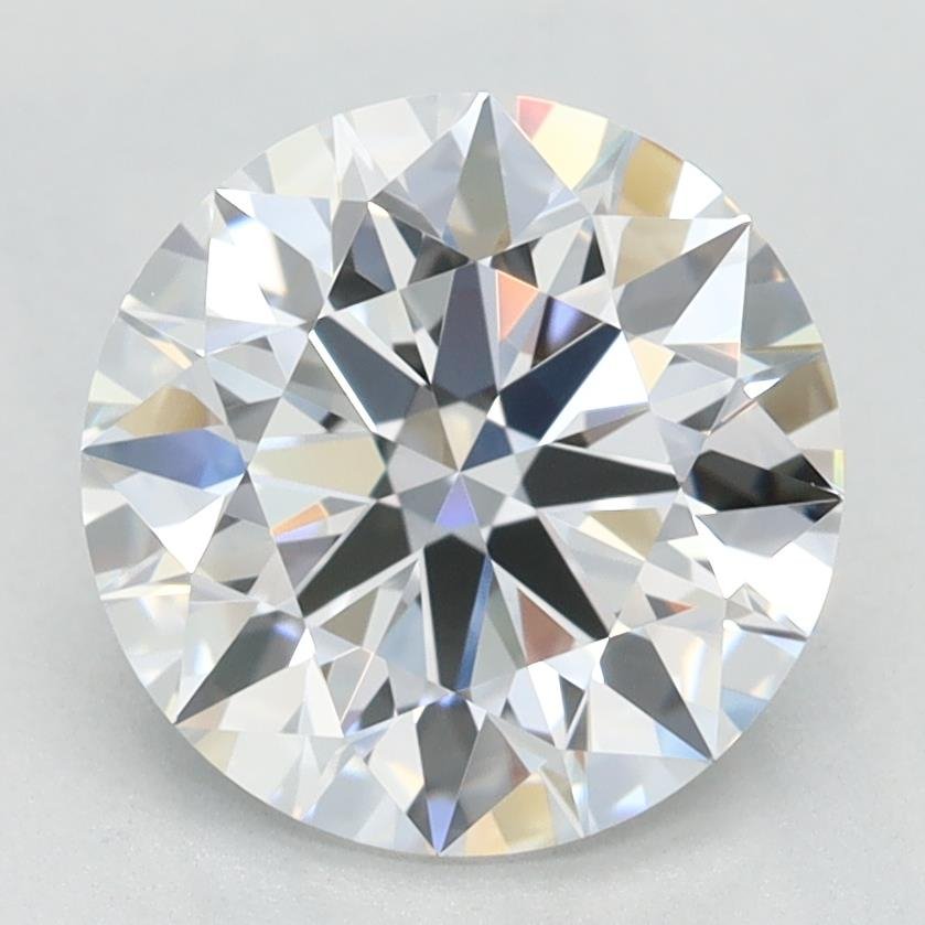 2.12ct D VVS1 Rare Carat Ideal Cut Round Lab Grown Diamond