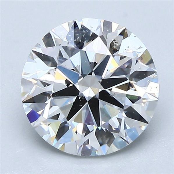 1.90ct F SI1 Rare Carat Ideal Cut Round Diamond