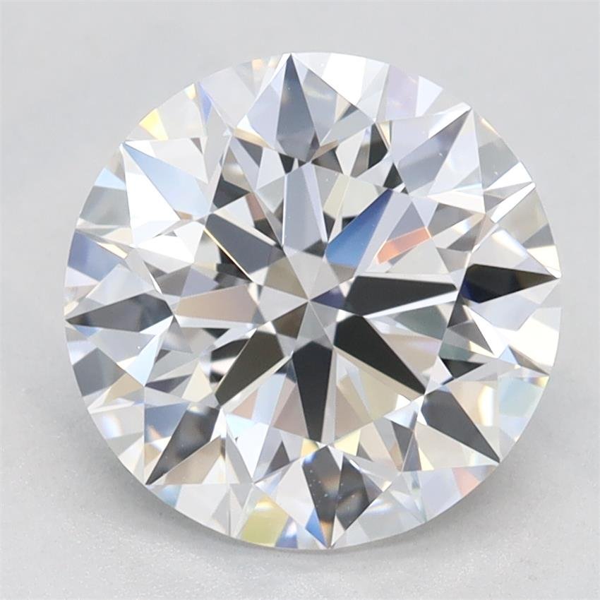 2.37ct D VVS1 Rare Carat Ideal Cut Round Lab Grown Diamond