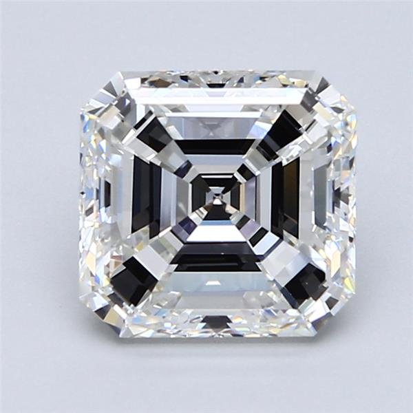 3.01ct G VS1 Very Good Cut Asscher Diamond