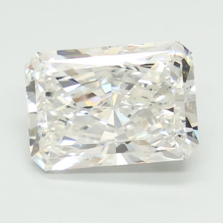 2.10ct F VS2 Rare Carat Ideal Cut Radiant Lab Grown Diamond
