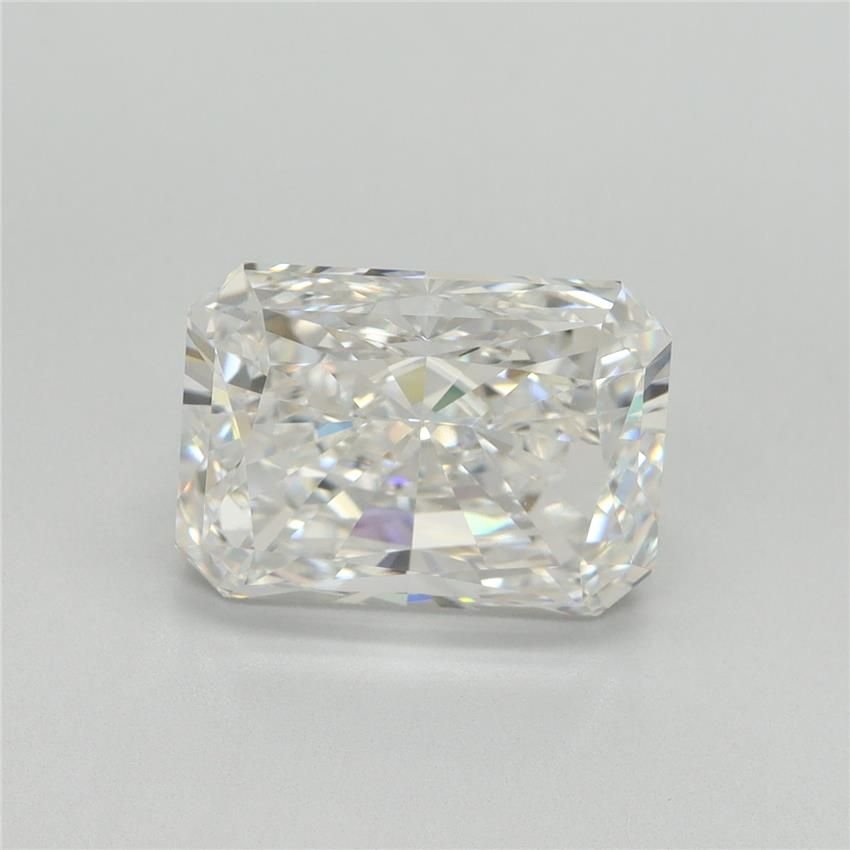5.11ct E VVS2 Very Good Cut Radiant Lab Grown Diamond