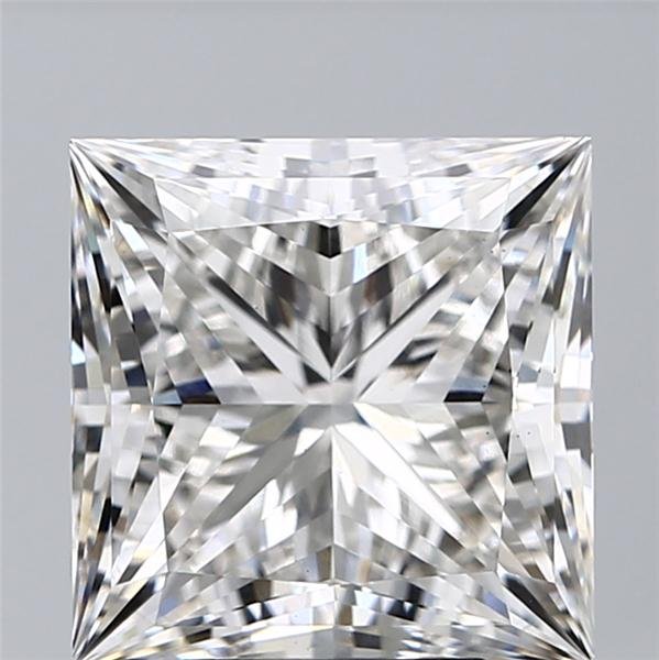 6.00ct G VS1 Rare Carat Ideal Cut Princess Lab Grown Diamond