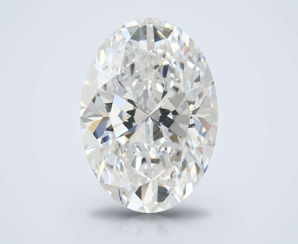 3.76 Carat Oval Lab Diamond