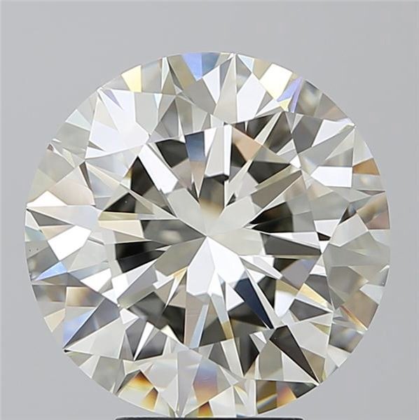 6.04ct J VS1 Rare Carat Ideal Cut Round Diamond