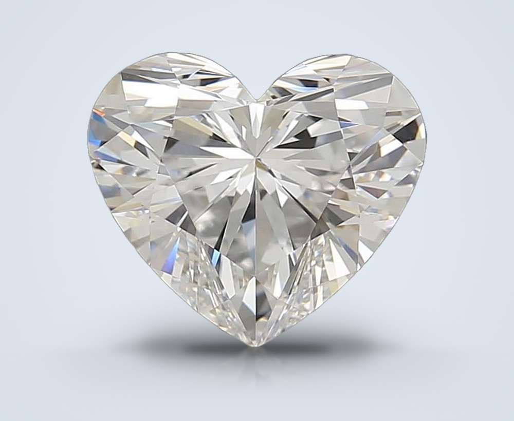 2.67 Carat Heart Lab Diamond